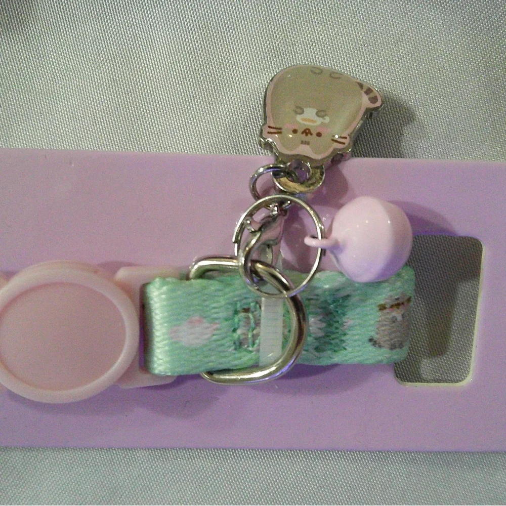 Pusheen The Cat Mix N Match Pet Harness and Leash Set, Collar and Collar Bows
